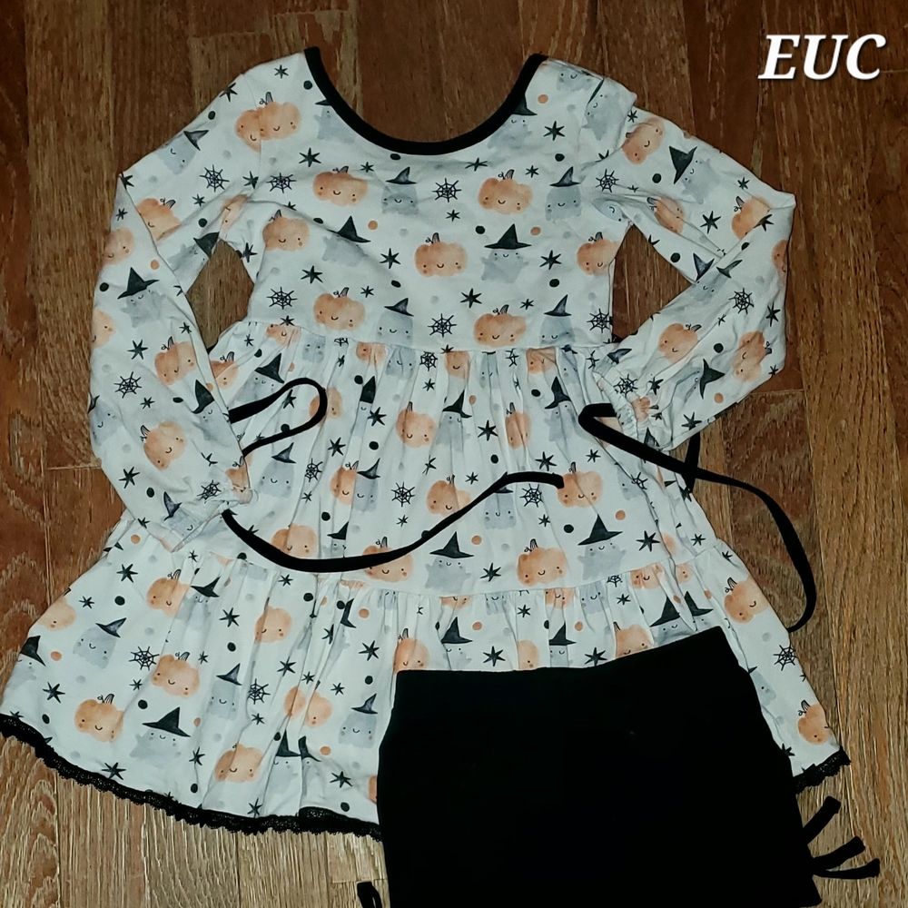 🎃 Dandelion Dreams Halloween Set | Size 4 EUC 🧡🖤